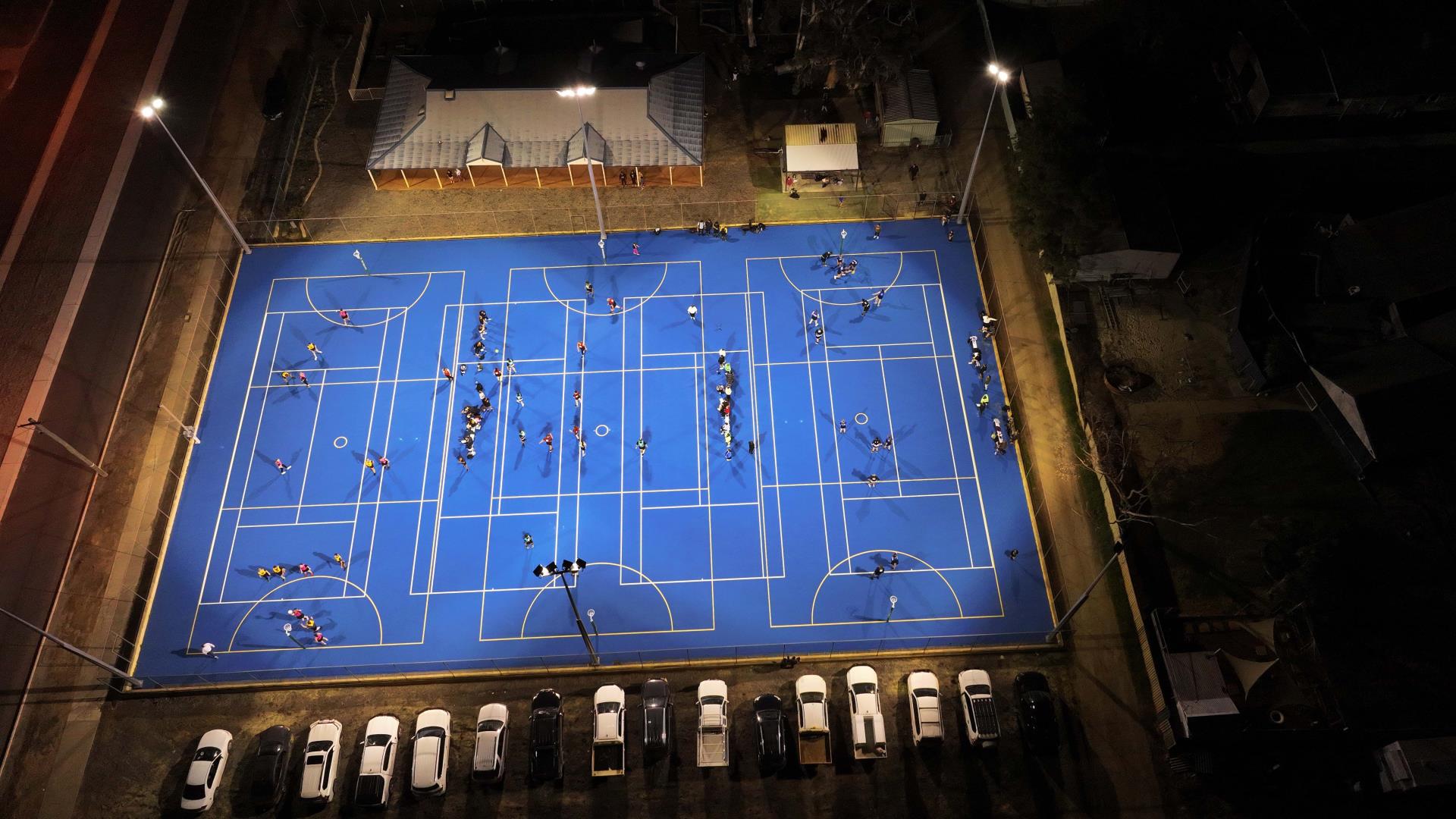 New Courts Come to Life!