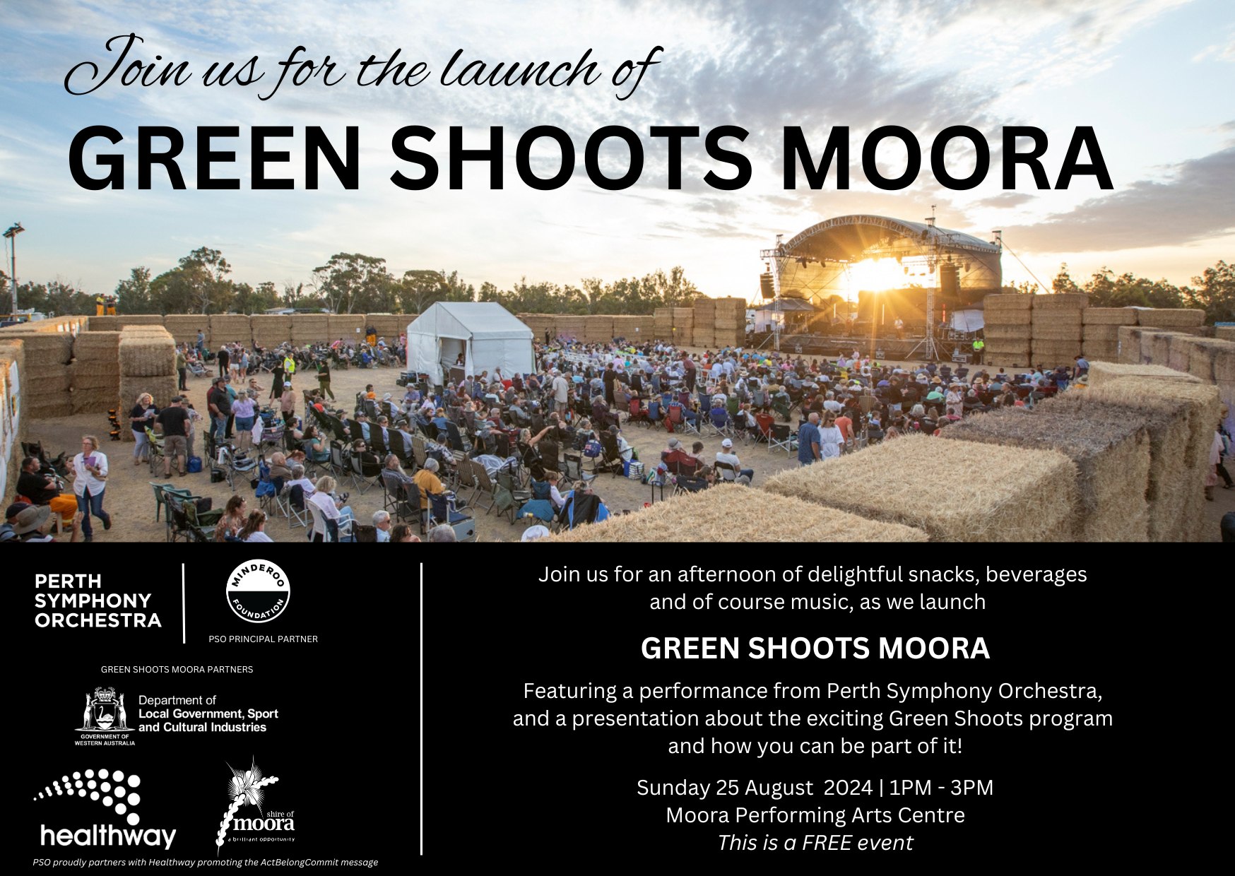 The Launch of Green Shoots Moora! 25th August @ MPAC