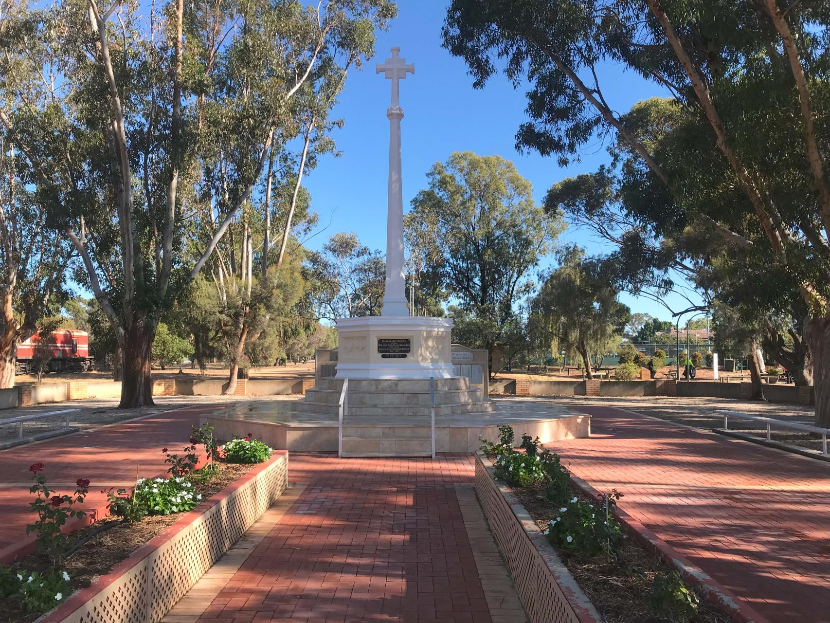 Remembrance Day Service Held at Restored War Memorial